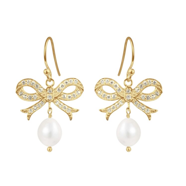 Jewellery gold plated silver earring, style number: 5067-2-900