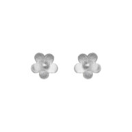 Earrings 5158 in Silver 5 mm