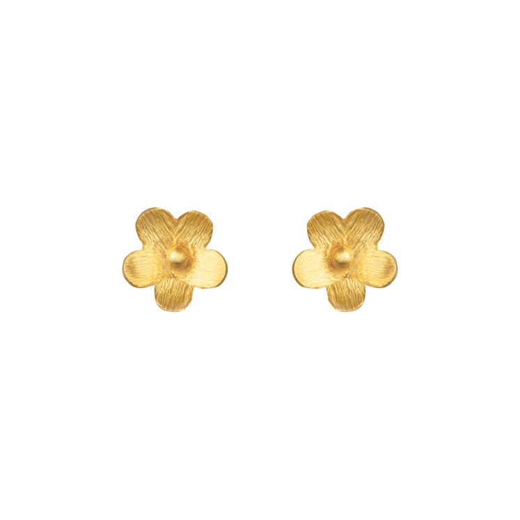 Jewellery gold plated silver earring, style number: 5158-2-5