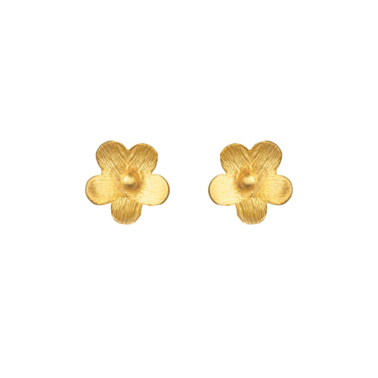 Jewellery gold plated silver earring, style number: 5158-2-7