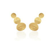 Earrings 5163 in Gold plated silver