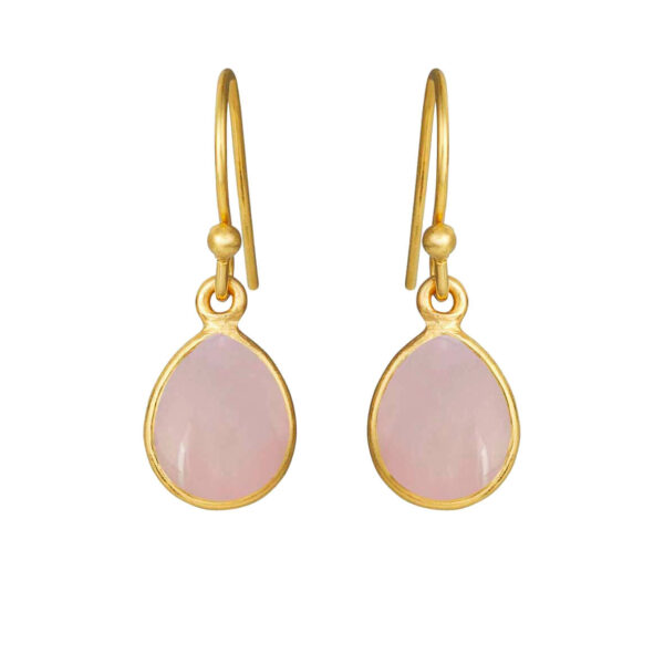 Jewellery gold plated silver earring, style number: 5249-2-112