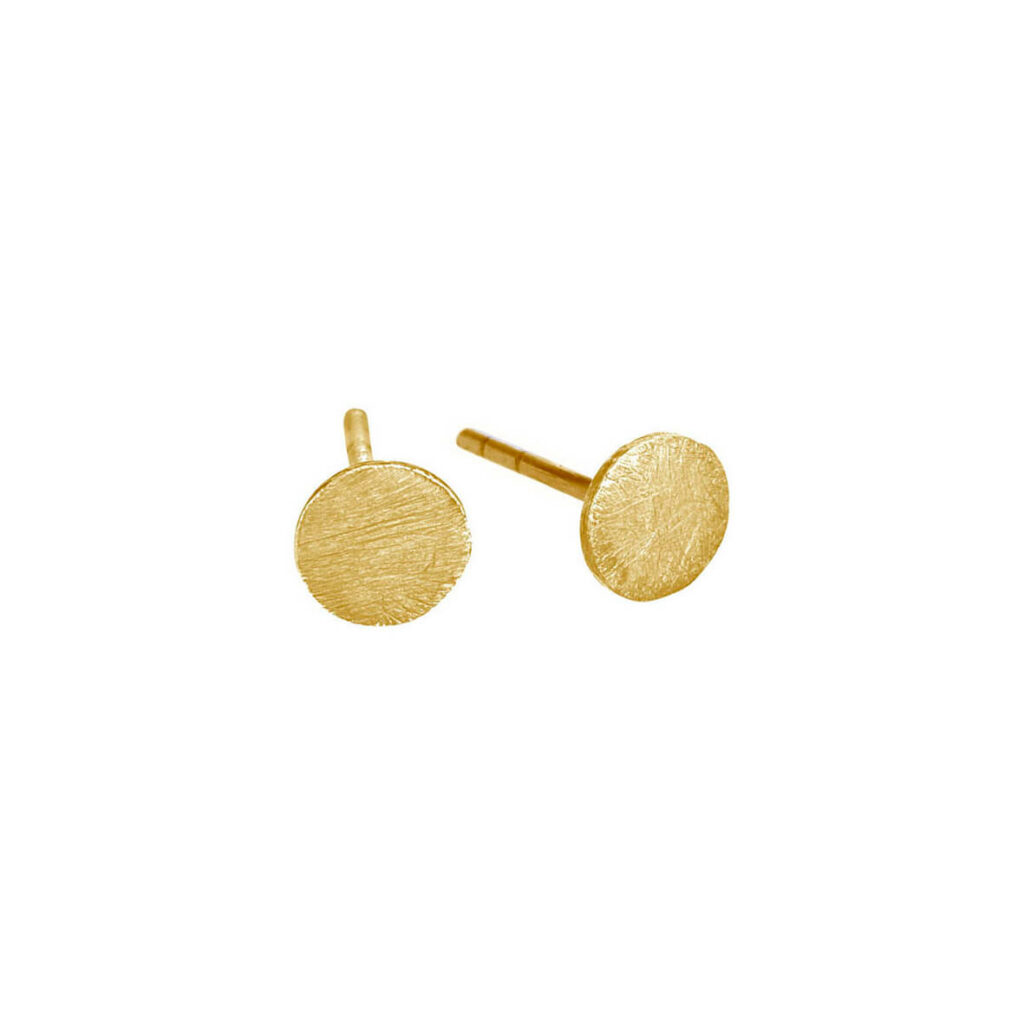 Jewellery gold plated silver earring, style number: 5356-2