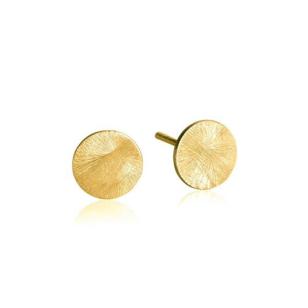 Jewellery gold plated silver earring, style number: 5357-2