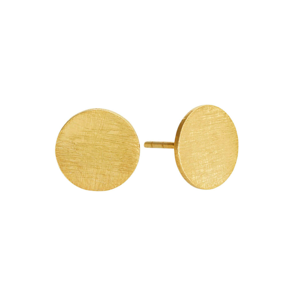 Jewellery gold plated silver earring, style number: 5358-2