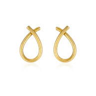 Earrings 5359 in Gold plated silver