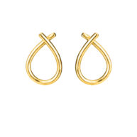 Earrings 5359 in Polished gold plated silver