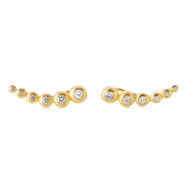 Earrings 5522 in Gold plated silver