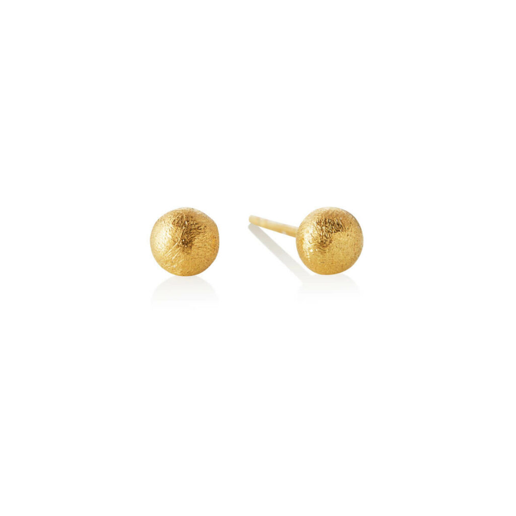 Jewellery gold plated silver earring, style number: 5525-2