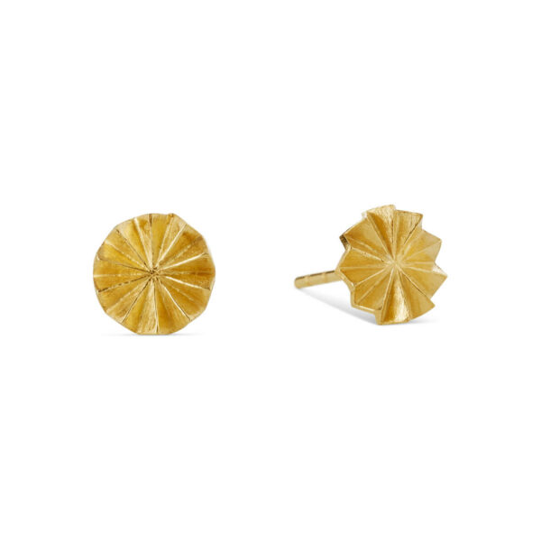 Jewellery gold plated silver earring, style number: 5547-2