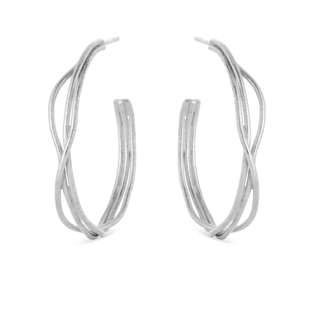 Jewellery silver earring, style number: 5555-1