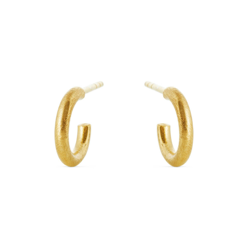 Jewellery gold plated silver earring, style number: 5558-2