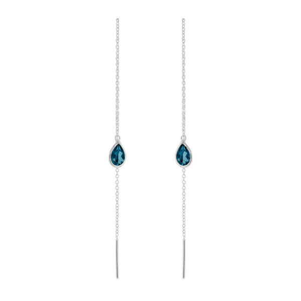 Jewellery silver earring, style number: 5560-1-174