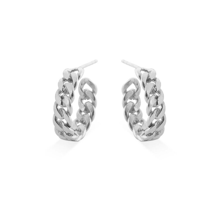 Jewellery polished silver earring, style number: 5583-11