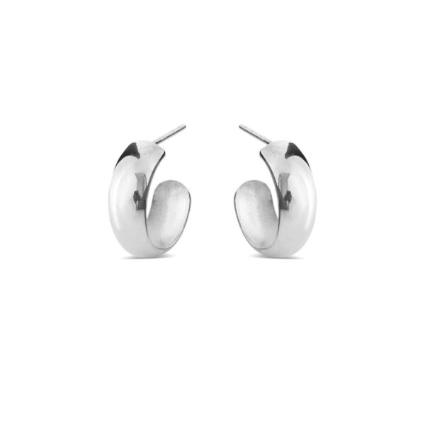 Jewellery polished silver earring, style number: 5584-11