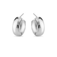 Earrings 5585 in Polished silver