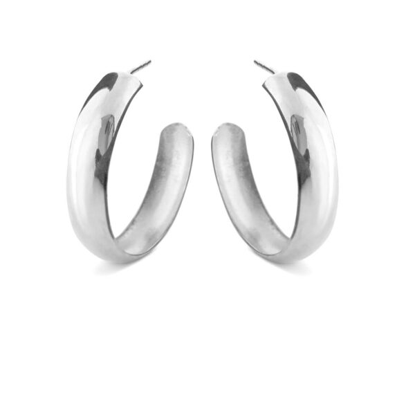Jewellery polished silver earring, style number: 5586-11