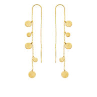 Earrings 5604 in Gold plated silver