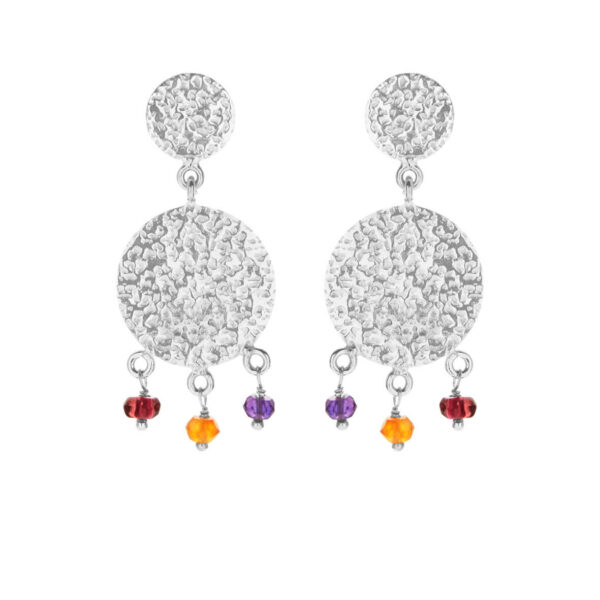 Jewellery silver earring, style number: 5618-1-555