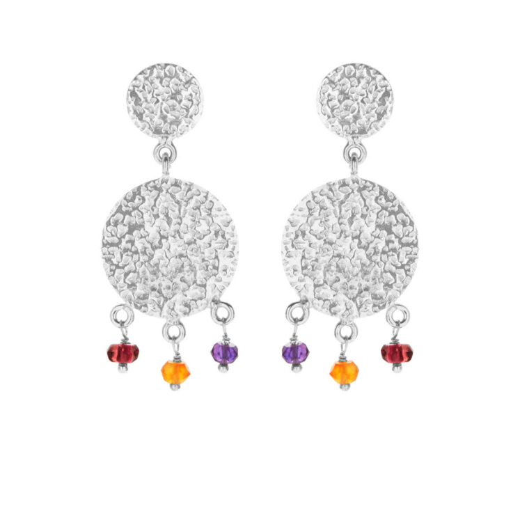 Jewellery silver earring, style number: 5618-1-555