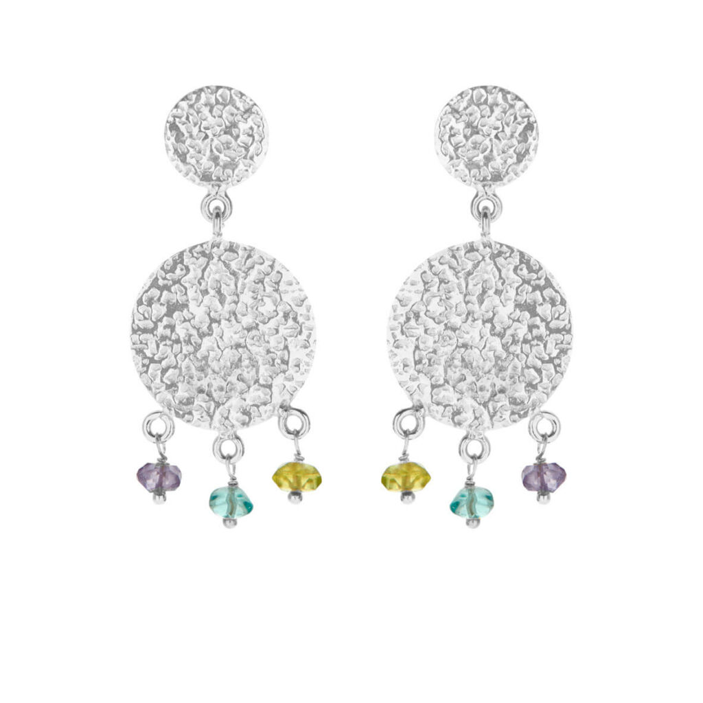 Jewellery silver earring, style number: 5618-1-557