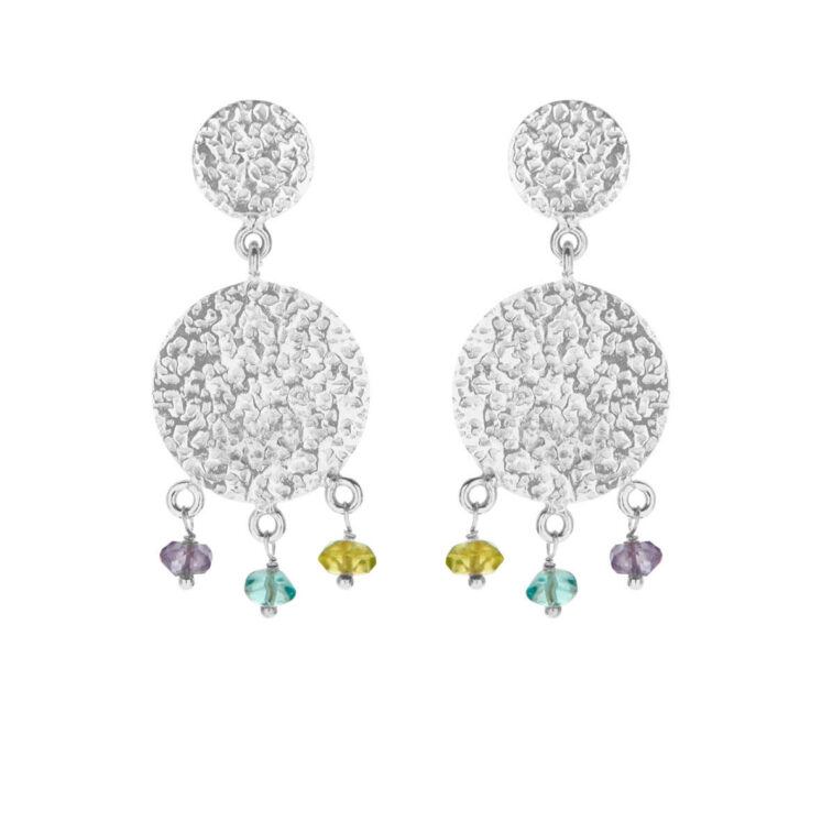 Jewellery silver earring, style number: 5618-1-557