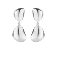 Earrings 5620 in Polished silver