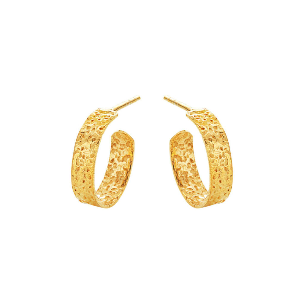 Jewellery gold plated silver earring, style number: 5623-2