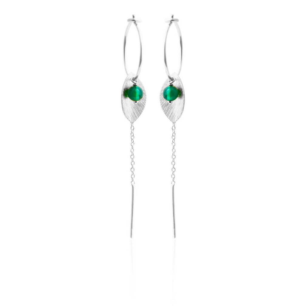 Jewellery silver earring, style number: 5629-1-102