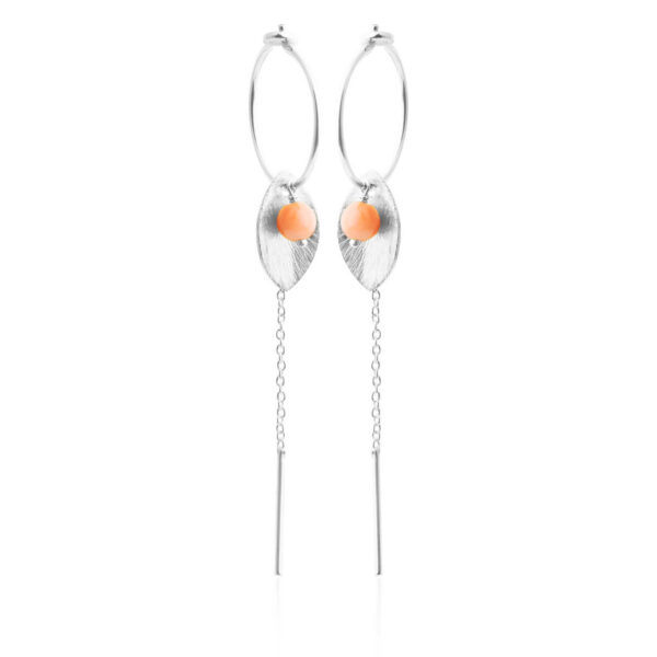 Jewellery silver earring, style number: 5629-1-129