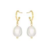 Earrings 5632 in Gold plated silver