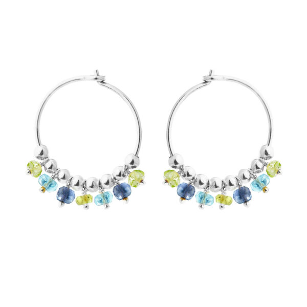Jewellery silver earring, style number: 5635-1-557