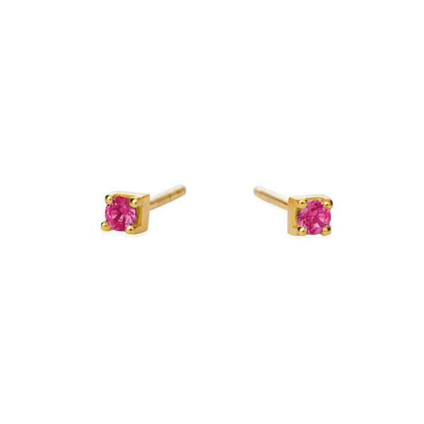 Jewellery gold plated silver earring, style number: 5637-2-181