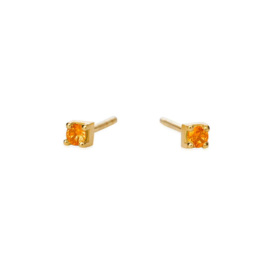 Jewellery gold plated silver earring, style number: 5637-2-217