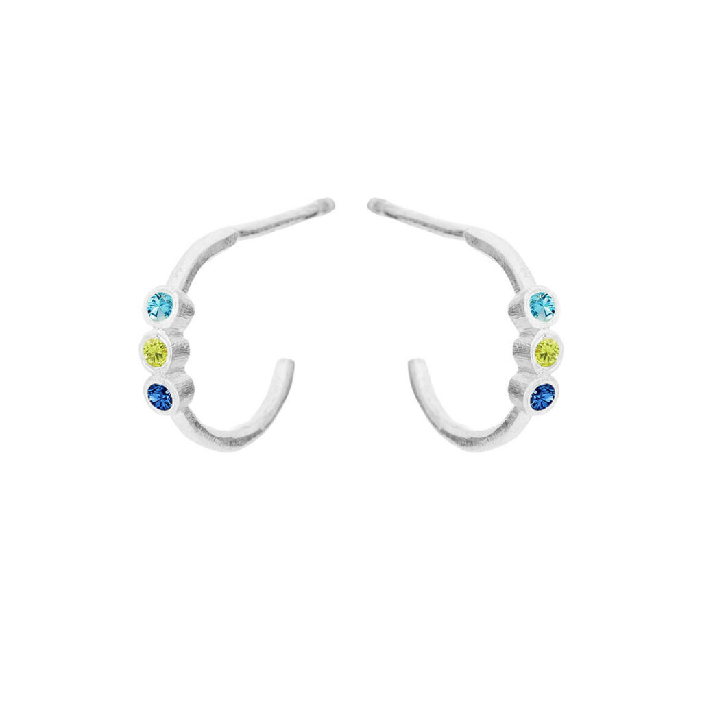 Jewellery silver earring, style number: 5647-1-576