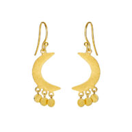 Earrings 5653 in Gold plated silver