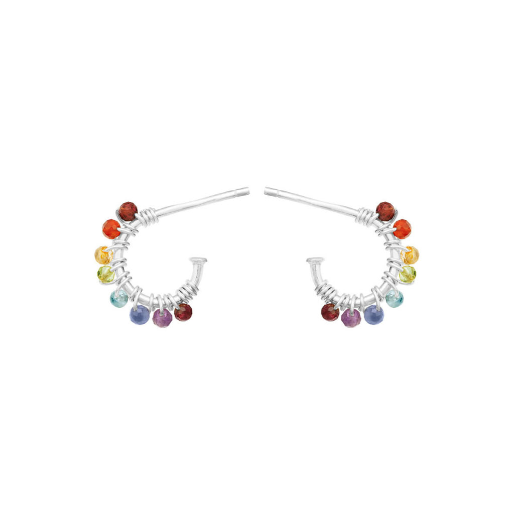 Jewellery silver earring, style number: 5656-1-556