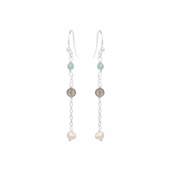 Jewellery silver earring, style number: 5661-1-578
