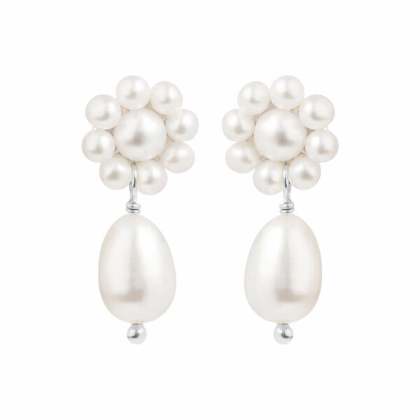 Jewellery silver earring, style number: 5666-1-900