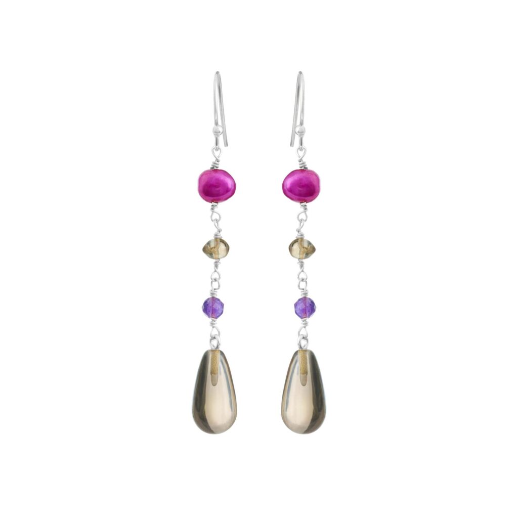 Jewellery silver earring, style number: 5670-1-589
