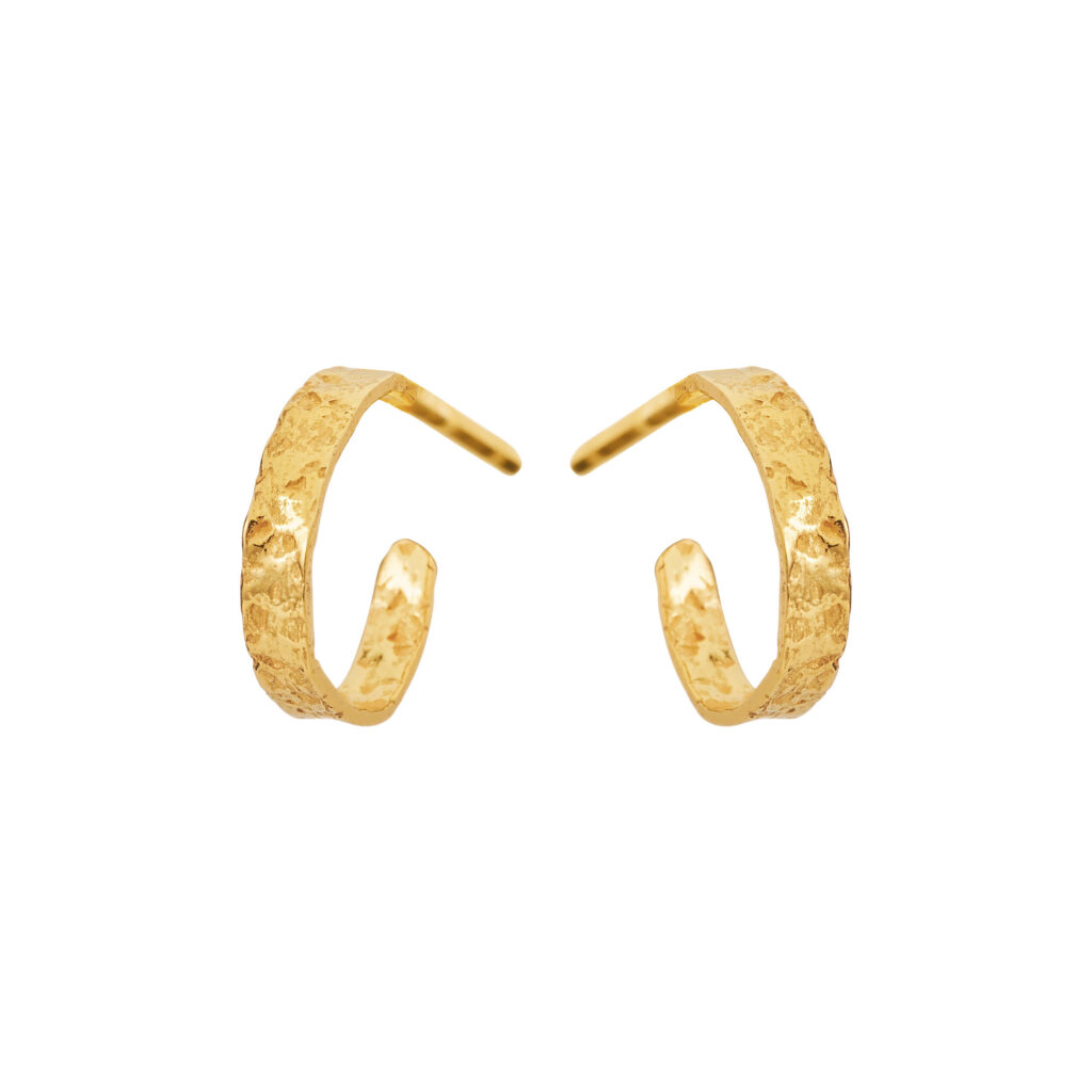 Jewellery gold plated silver earring, style number: 5671-2