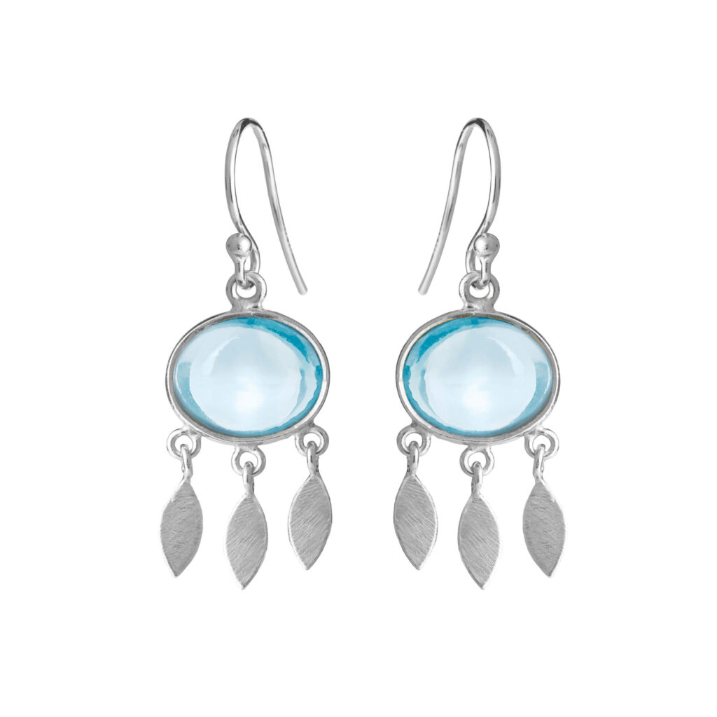 Jewellery silver earring, style number: 5675-1-186