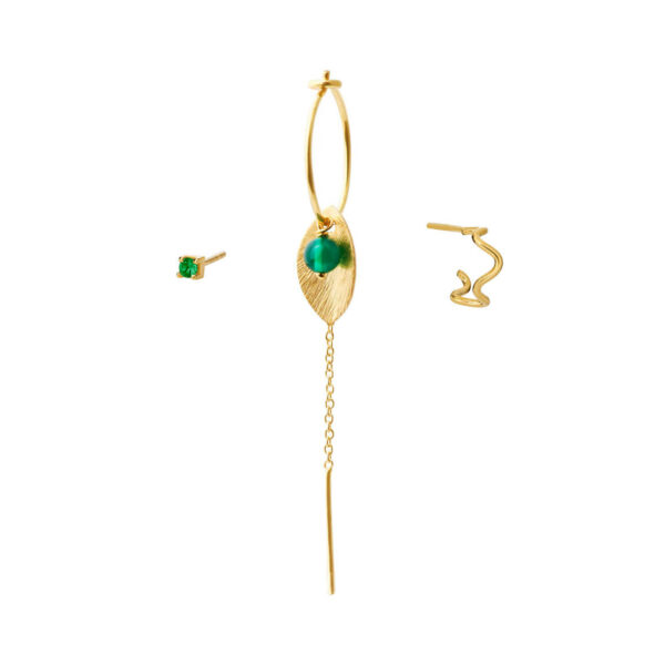 Jewellery gold plated silver mixboxe, style number: 5680-2-001