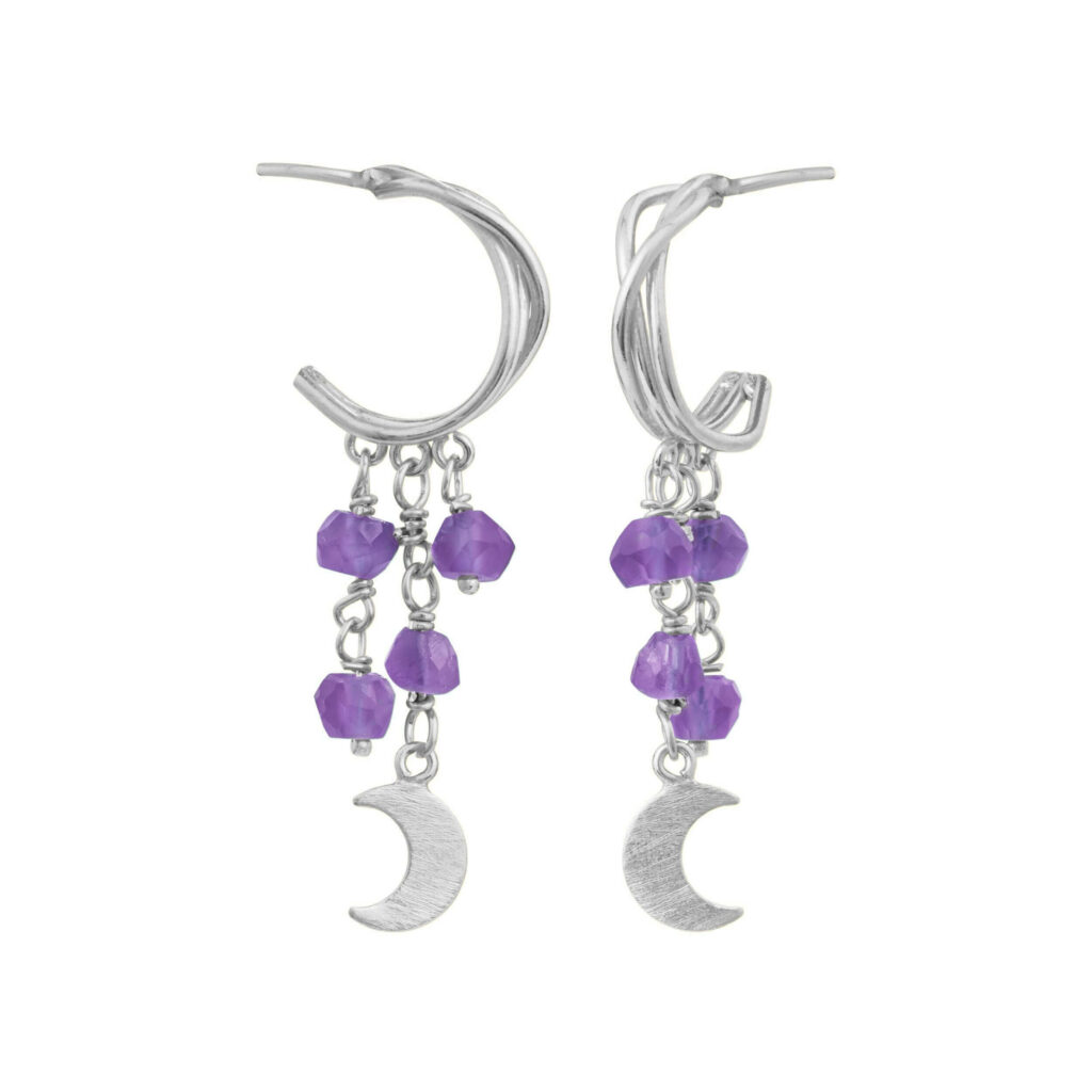 Jewellery silver earring, style number: 5681-1-118