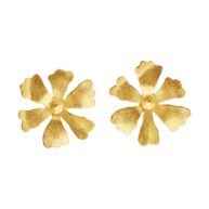 Earrings 5697 in Gold plated silver with Without pendant