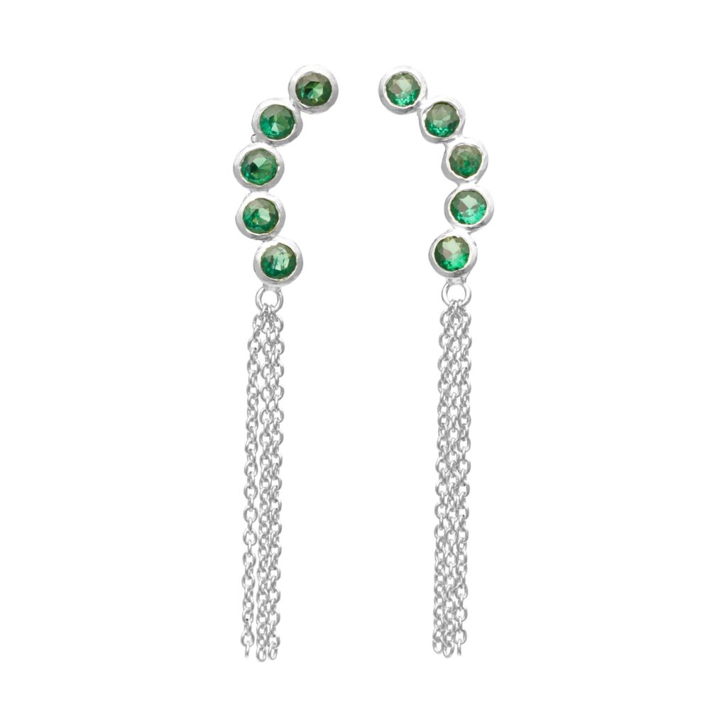 Jewellery silver earring, style number: 5702-1-214