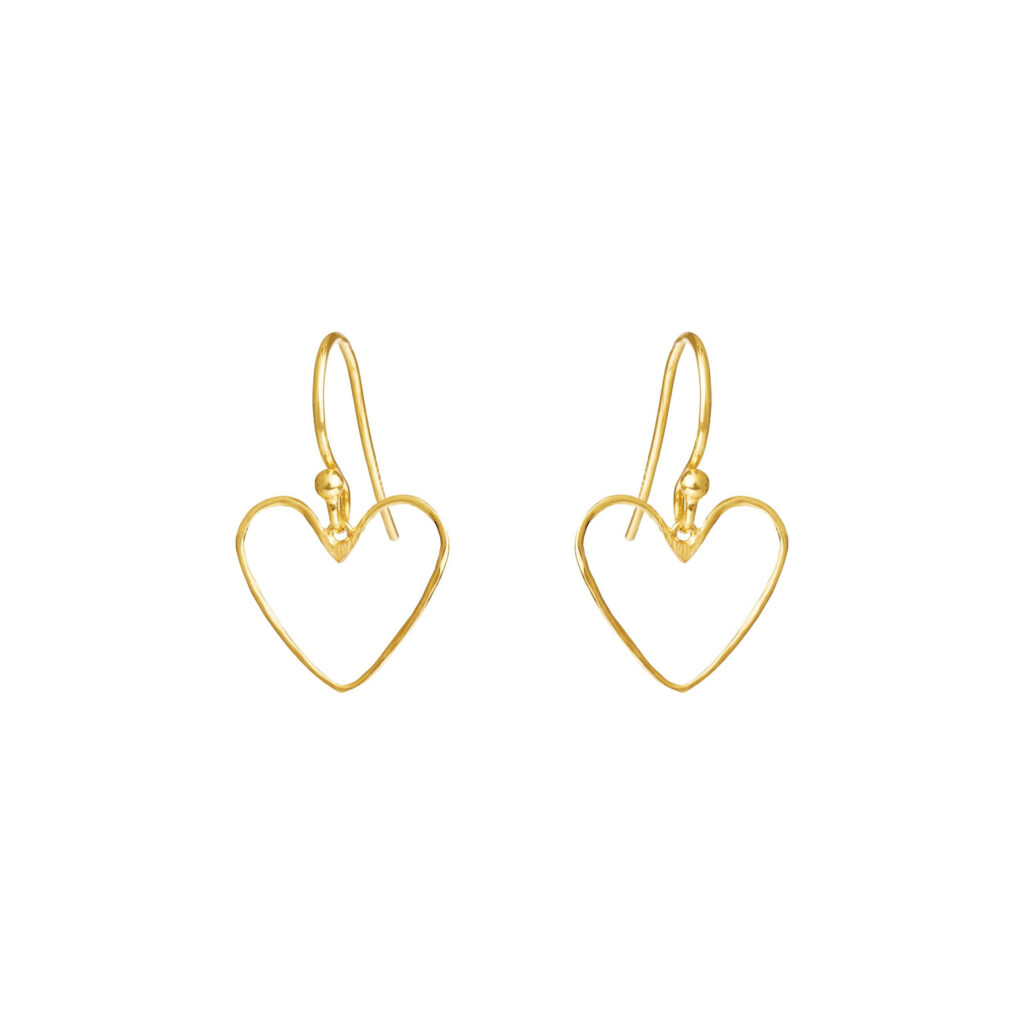 Jewellery gold plated silver earring, style number: 5703-2-12