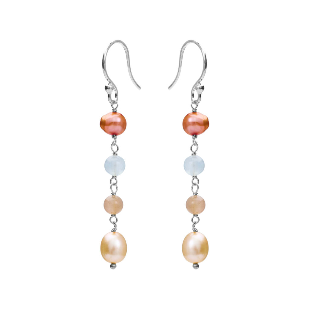 Jewellery silver earring, style number: 5704-1-604