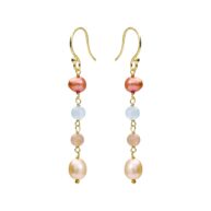 Earrings 5704 in Gold plated silver