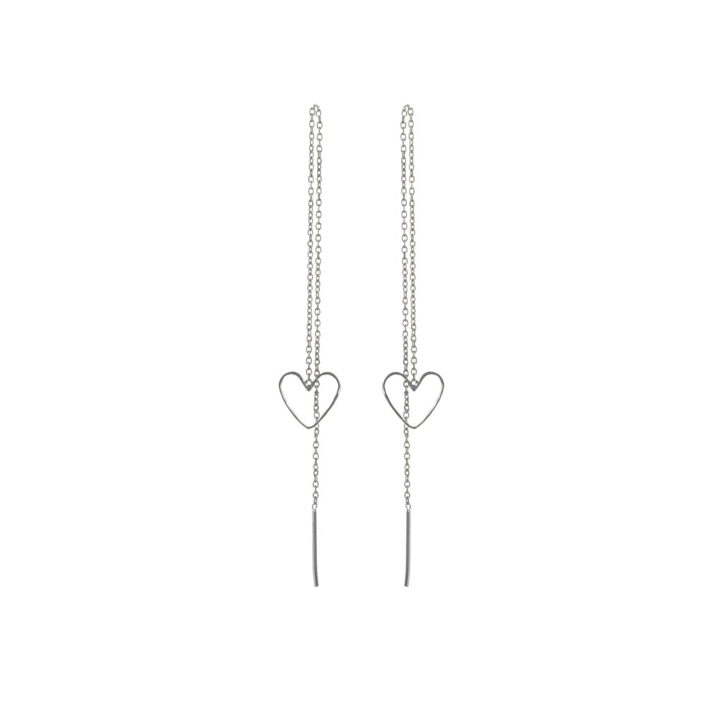 Jewellery silver earring, style number: 5705-1-10